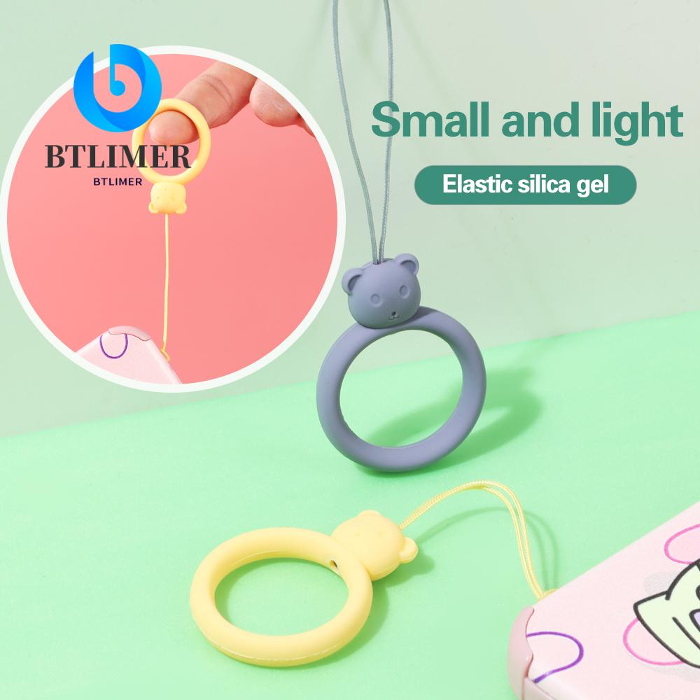 BTLIMER Vỏ Bảo Vệ Hộp Đựng Tai Nghe Bằng Silicone Mềm Có Móc Khóa Hình