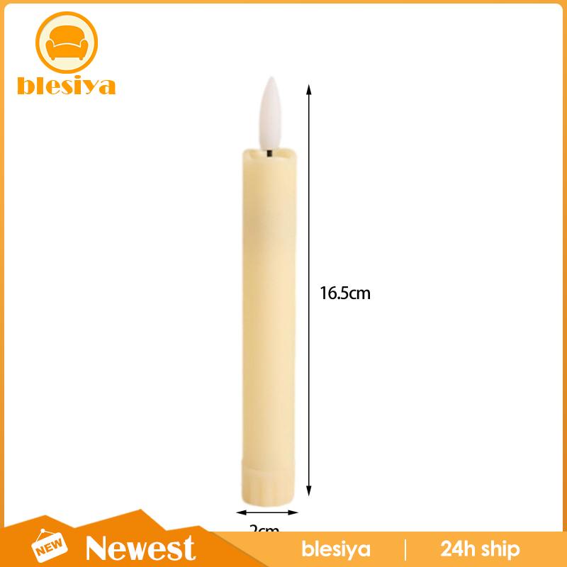 Bộ 6 Nến Đèn LED 3D Không Lửa Kèm Điều Khiển Từ Xa Trang Trí Bàn Tiệc Cưới / Valentine