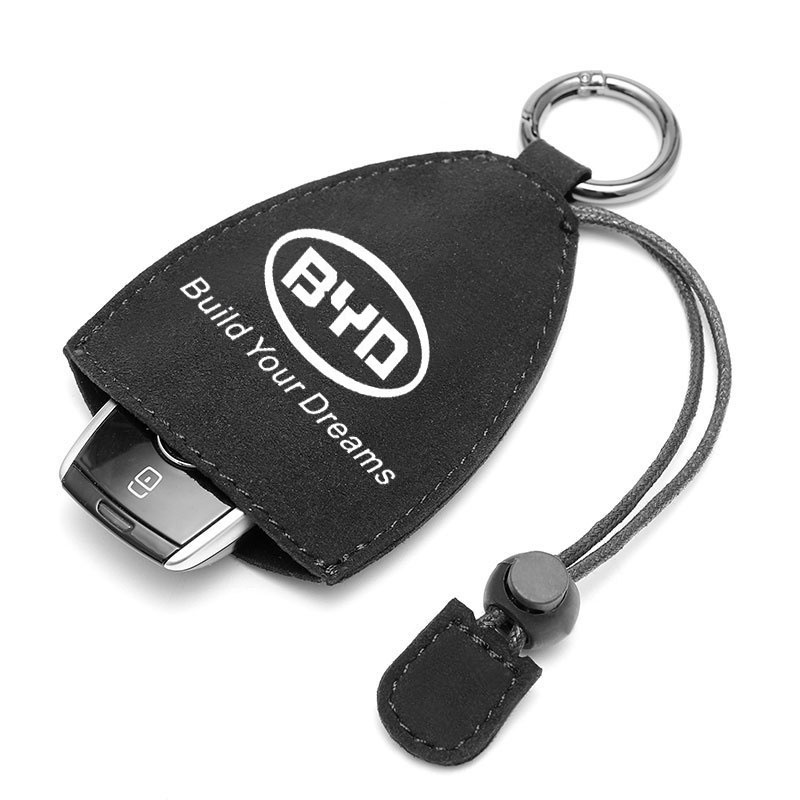 Vỏ Da Lộn Bảo Vệ Chìa Khóa Xe Hơi BYD Atto 3