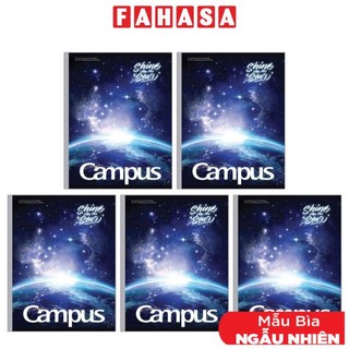 Combo 5 tập galaxy b5 kẻ ngang có chấm 120 trang đl 70g/m2 - campus nb-bglx120