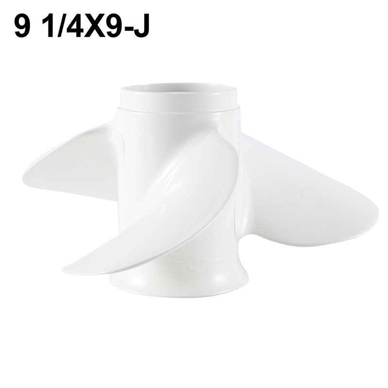 Cánh Quạt Hợp Kim Nhôm 683-45945 - 00-EL 9 1 / 4X9-J Chuyên Dụng Cho Yamaha 2 Stroke 9.9HP 15HP 3 Cánh 8 Spline Teeth R