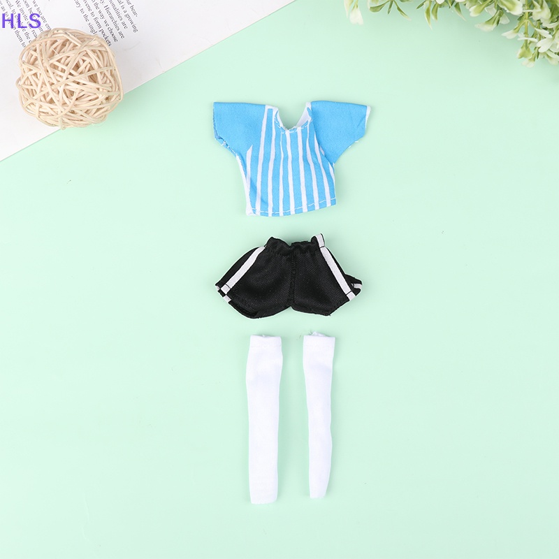 1 Bộ Đồ Đá Banh Tay Ngắn Dành Cho Búp Bê