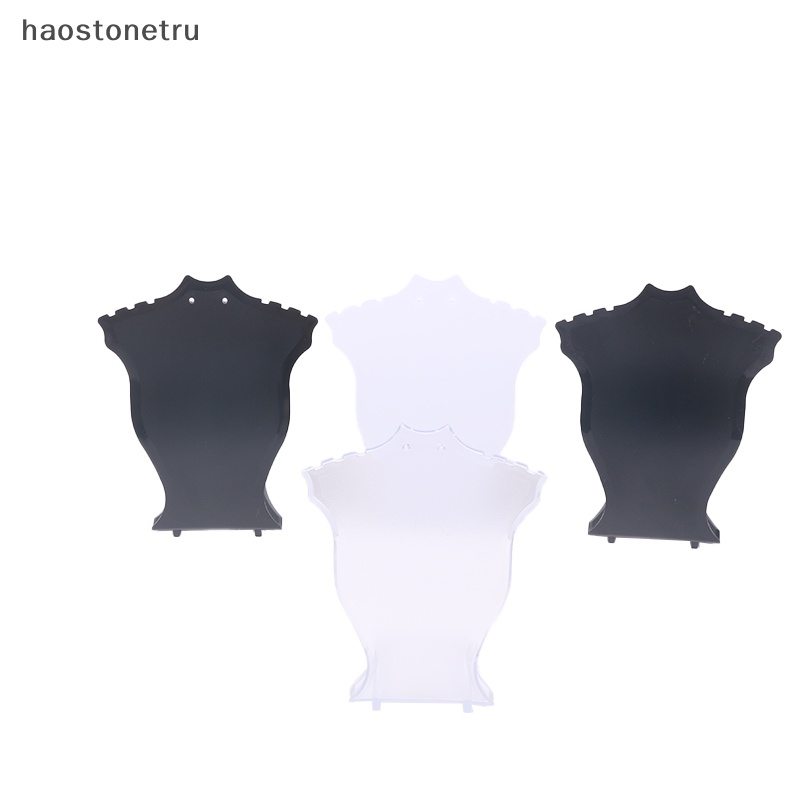 Ru Manơcanh Giá Đỡ Acrylic Mini Hình Chữ L Trưng Bày Trang Sức Vòng Cổ / Bông Tai