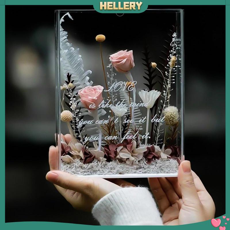 Khung Ảnh Hoa Khô Để Bàn Trang Trí Nhà Cửa DIY