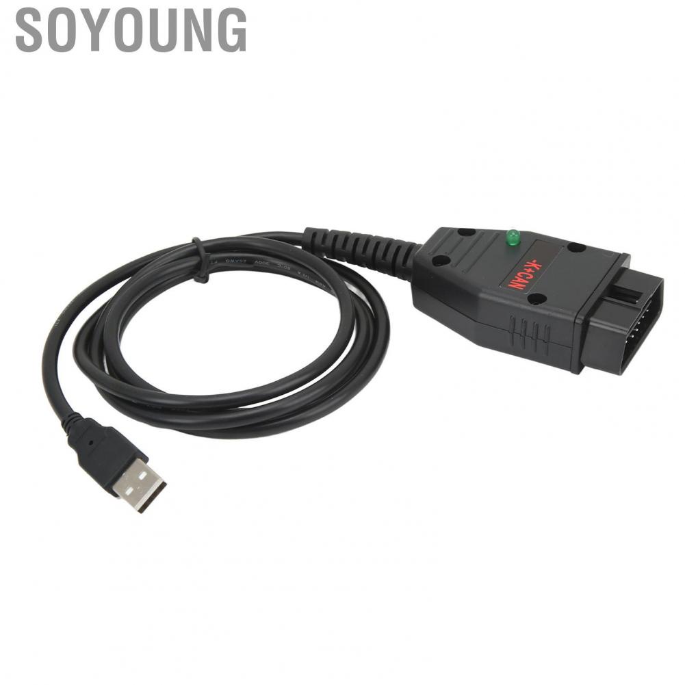 Soyoung K CAN Commander Diagnostic Cable  1.4 Version Multifunction OBD2 High Accuracy Durable ABS for Car