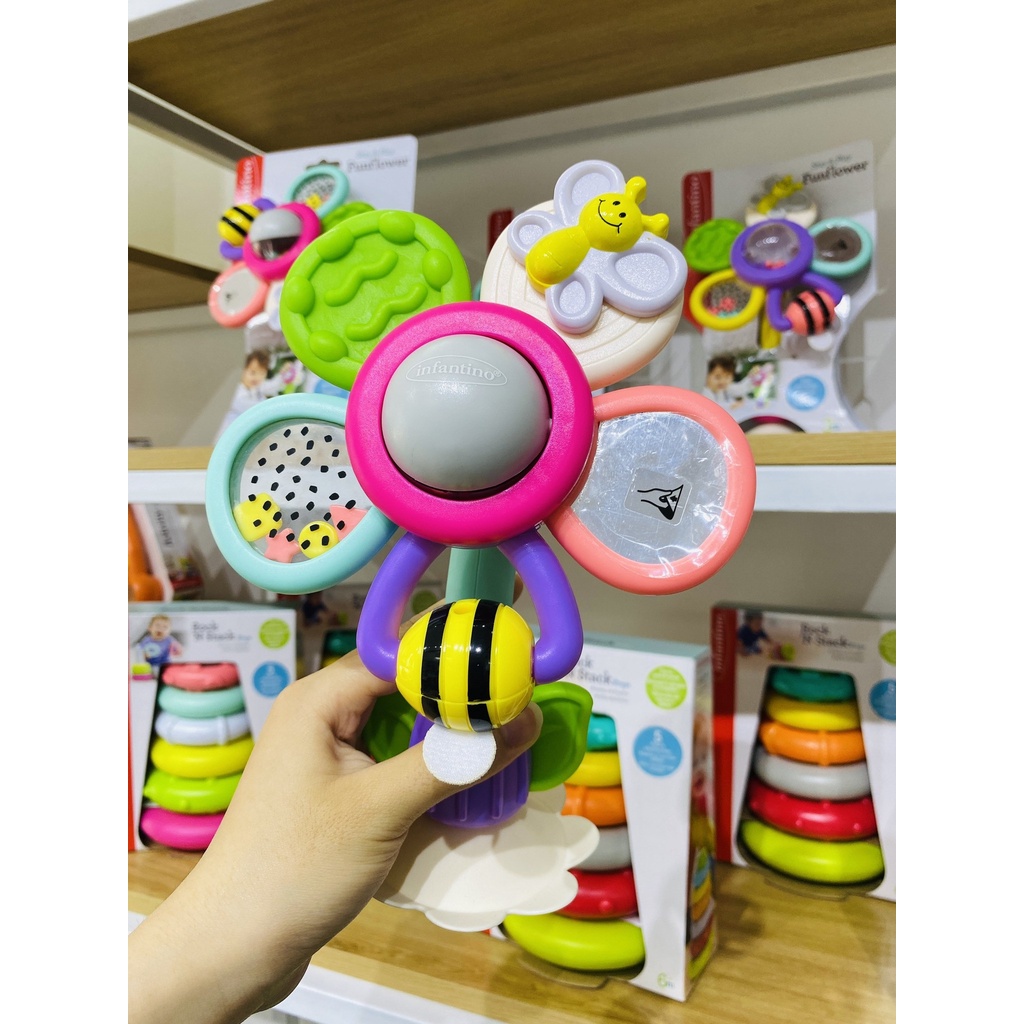 Đồ chơi hình hoa cho bé INFANTNO FunFlower, đồ chơi cho trẻ chất liệu cao cấp an toàn