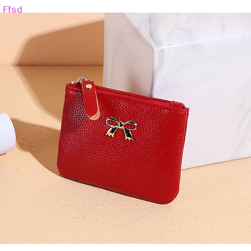 Ví Da PU Mini Cầm Tay Đựng Tiền Xu Và Thẻ Tiện Dụng Cho Nữ