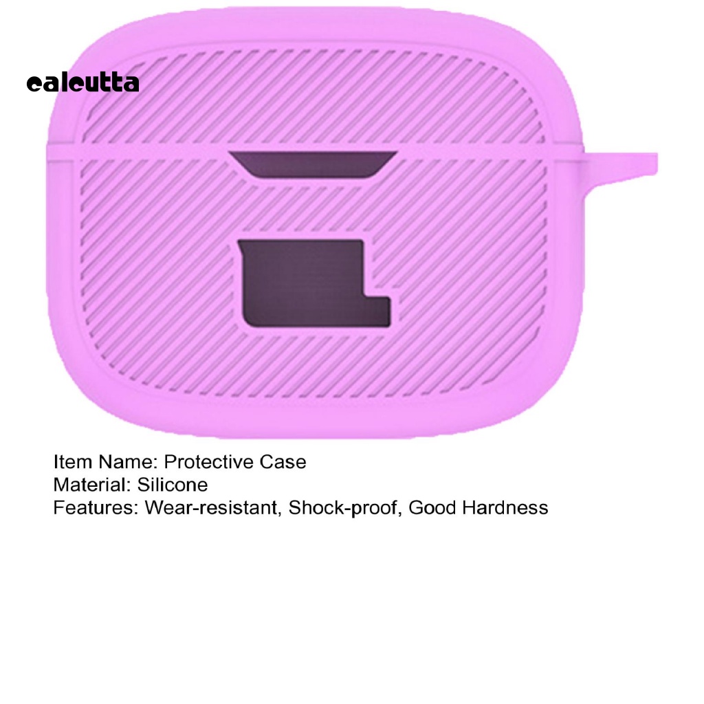Vỏ Bảo Vệ Hộp Sạc Tai Nghe Bluetooth JBL Tune 230NC Bằng Silicon Chống Sốc / Trầy / Bụi Bẩn / Mòn