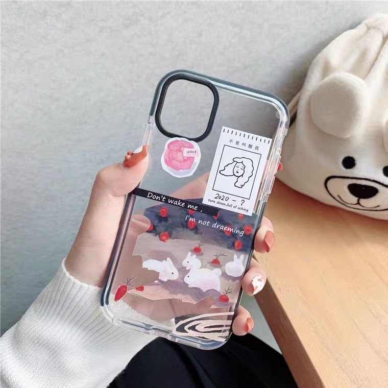 Ốp Điện Thoại Mềm Trong Suốt Chống Sốc Cho Iphone 7 Xsmax xr 12 11 13 6 x 8