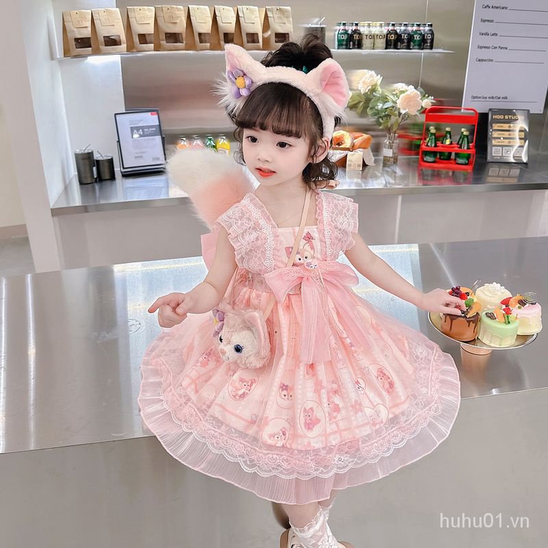 Đầm Lolita Đuôi Cáo Dễ Thương Cho Bé Gáihuhu01.vn7
