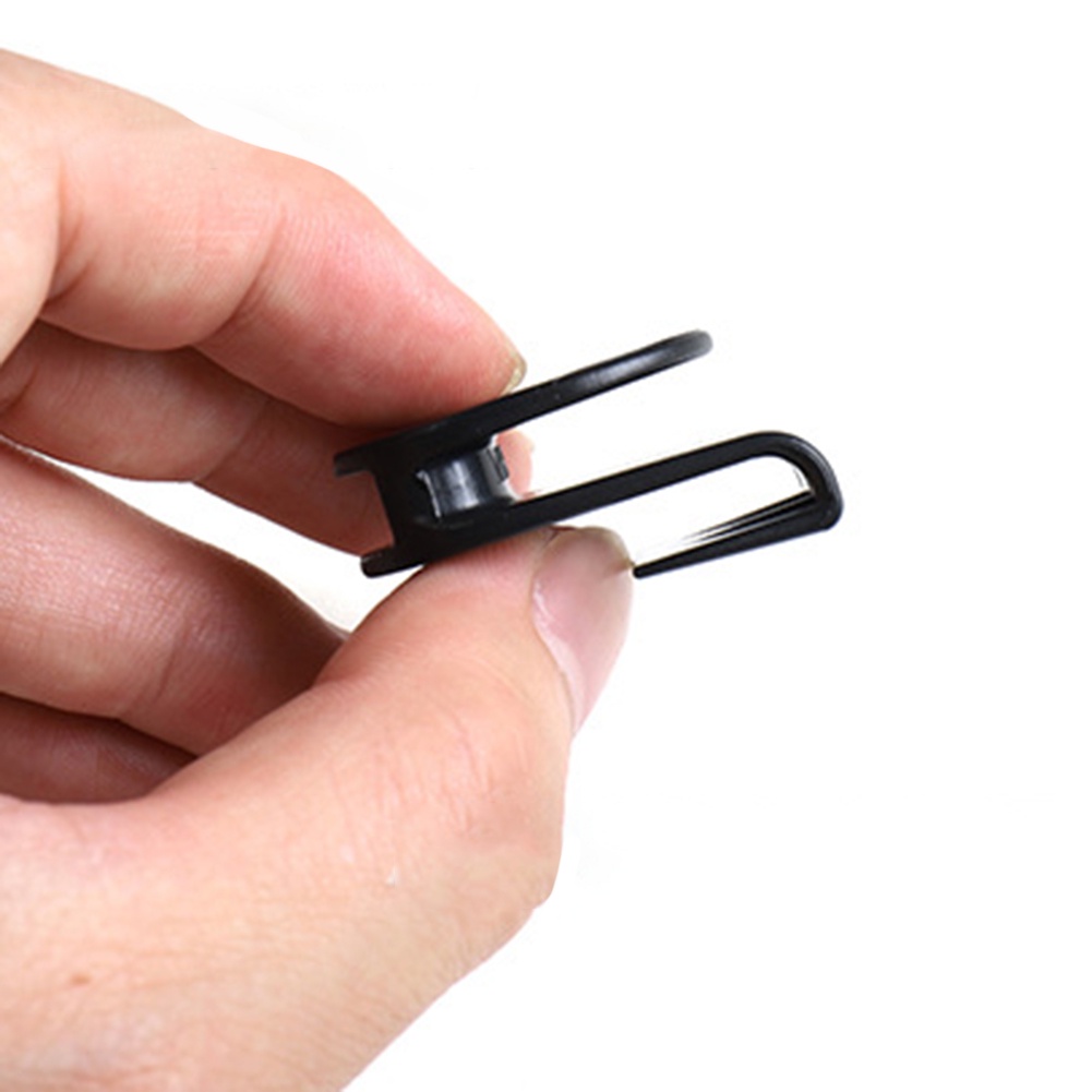 Bộ 2 Móc Treo Túi Đựng Đồ Gắn Phía Trước Xe Hơi Bằng ABS Tiện Dụng Giá Đ