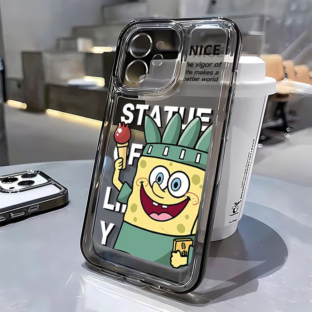 Ốp Điện Thoại Mềm Họa Tiết SpongeBob SquarePants 13118p Graffiti Cho Iphone 14Promax OL7D 712