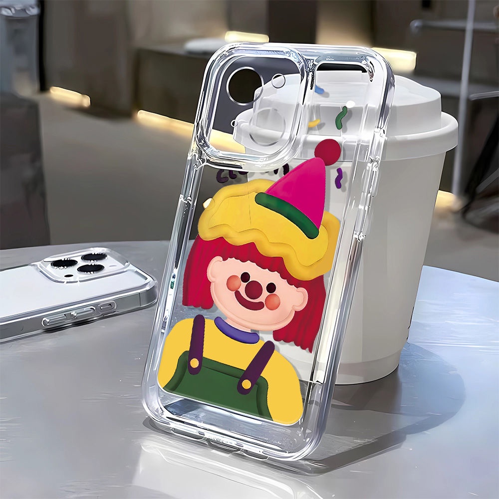 Ốp điện thoại Trọn Bộ mũ sinh nhật mẫu sành điệu iPhone14Pro dành cho bé gái chữ 131112 đỏ tóc 7 táo mềm PTFX