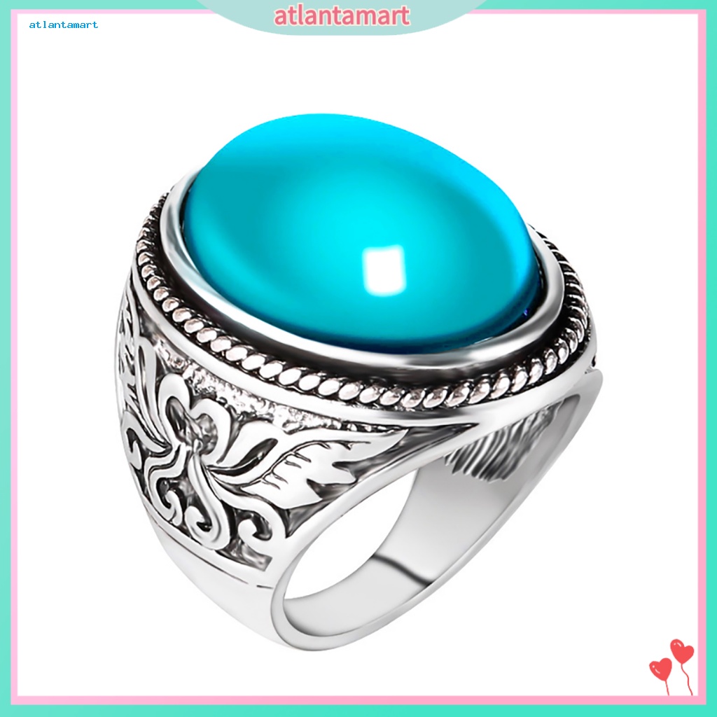 Túi Đựng Đồ Dùng Tiện Lợi Chất Lượng| Nhẫn Chạm Khắc Đính Đá Nhân Tạo Phong Cách Cổ Điển Cho Nam