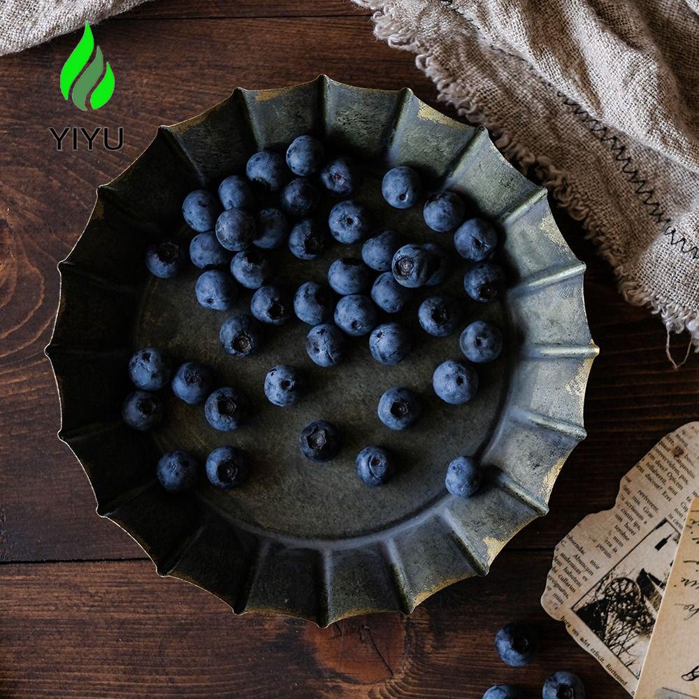 YIYU Khay Đựng Trái Cây Bằng Kim Loại Đính Ruy Băng Độc Đáo Trang Trí Tiệc Cưới