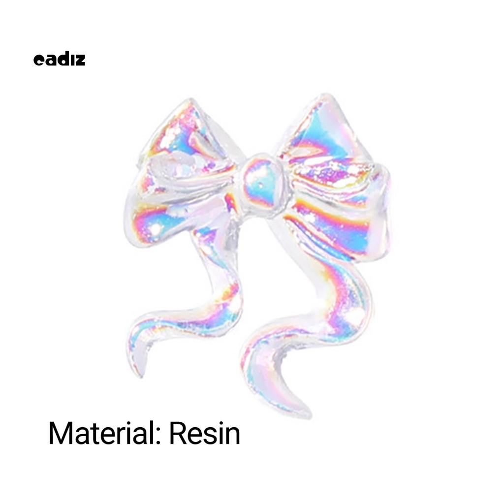 Bộ 50 Phụ Kiện Trang Trí Móng Tay 3D Hình Nơ Xinh Xắn