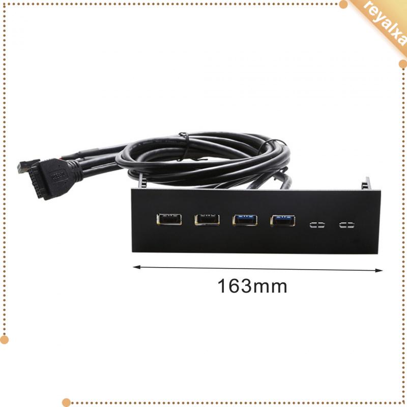 Bảng Điều Khiển Mở Rộng Cổng USB Tốc Độ Cao 5.25 inch Cho PC
