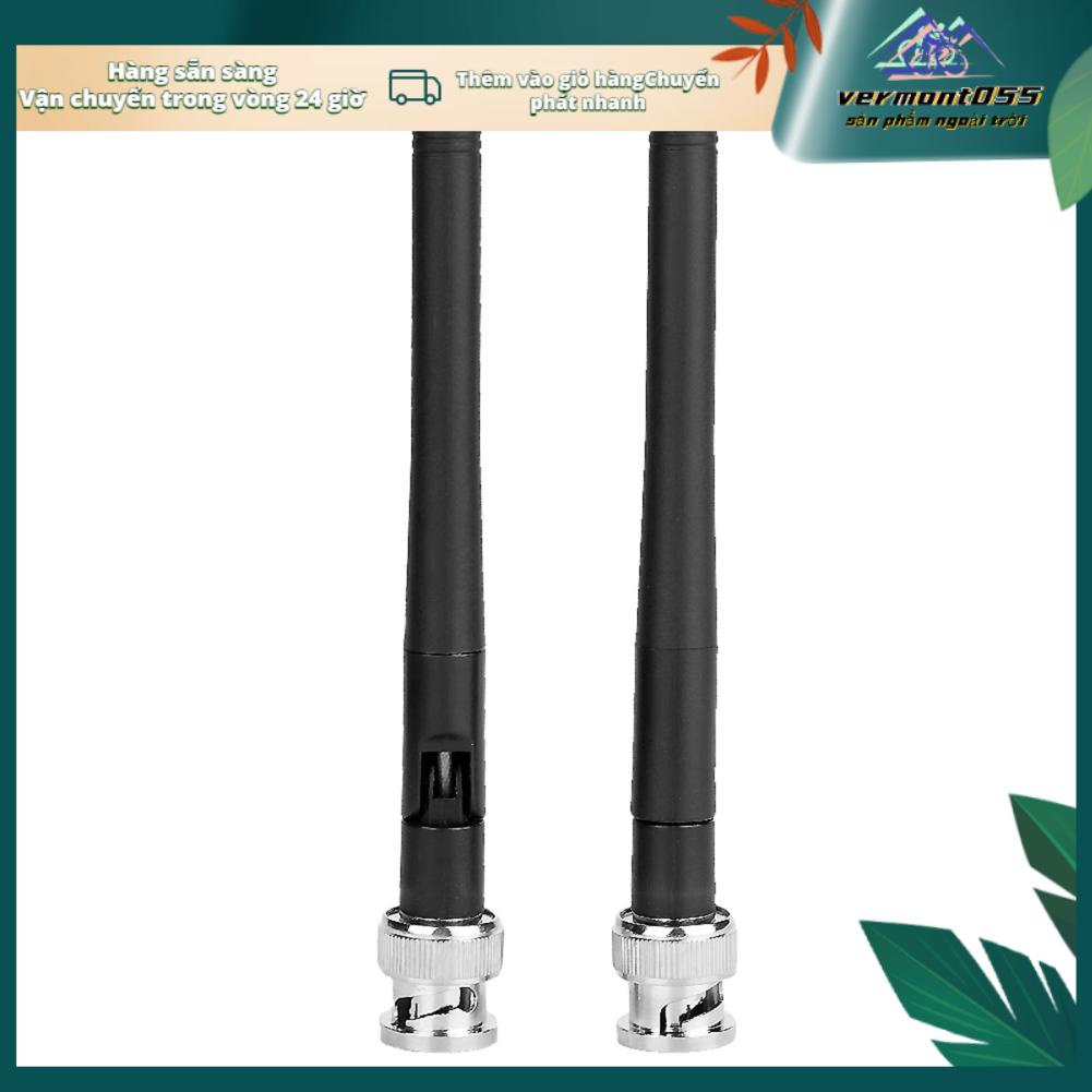 Vermont055 2 CHIẾC Ăng Ten UHF với Đầu Nối BNC cho Thu EW100 EW300 EW500 G3 HM