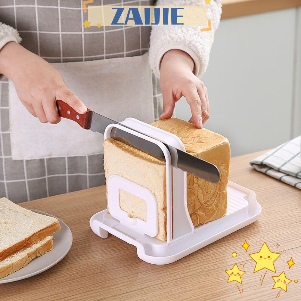 ZAIJIE24 Giá Đỡ Cắt Bánh Mì Bằng Nhựa Chất Lượng Cao