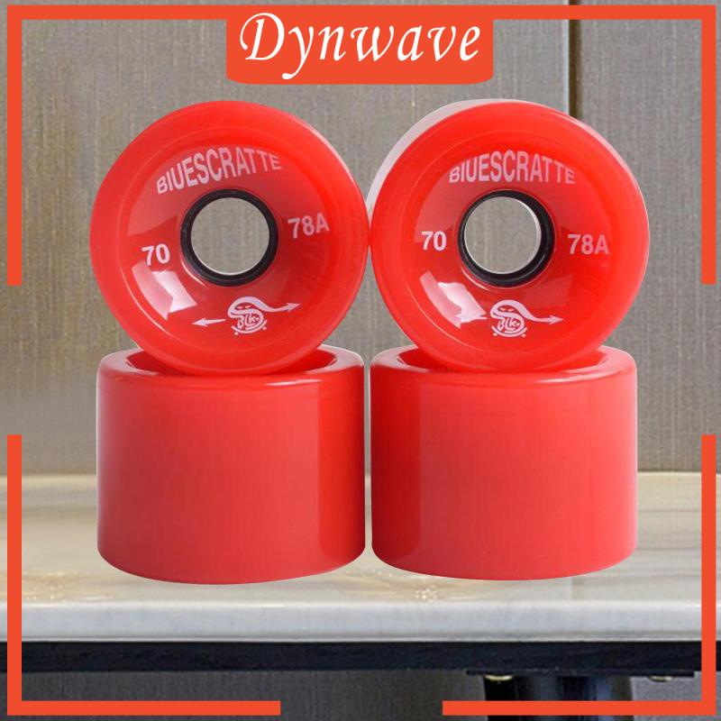 Set 4 Bánh Xe PU 78A Dành Cho Ván Trượt Đường Phố