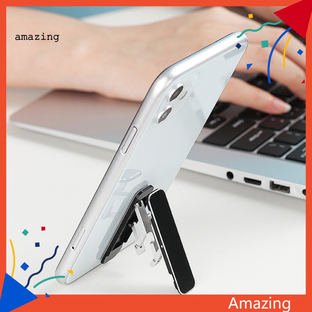 Giá Đỡ Điện Thoại Dạng Nhẫn Bằng Hợp Kim Nhôm Có Thể Gập Lại