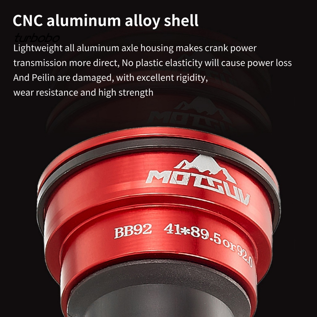 Khung Đỡ Dưới Trục Khuỷu Tay Quay BB92 Chống Ăn Mòn Chống Thấm Nước Chống Ăn Mòn Dành Cho MTB