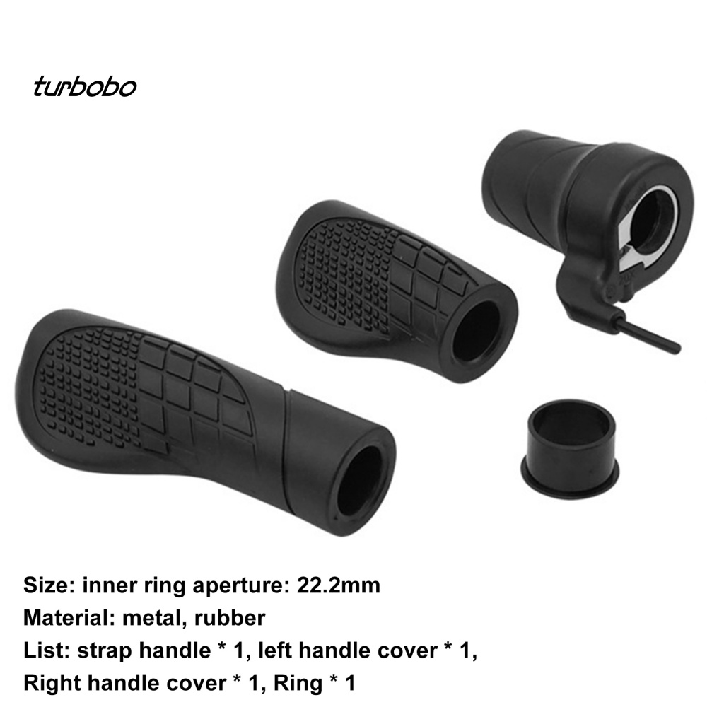 Set 20 Tay Ga Xe Đạp Điện Bằng Cao Su Chống Trượt Khối Lượng Nhẹ Chống Thấm Nước turbobo