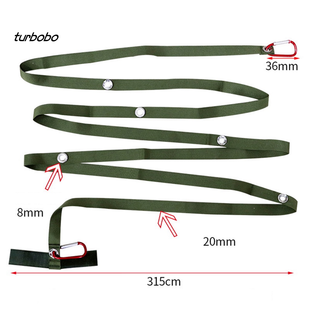 Cuộn Dây Nylon Nối Dài Chịu Tải Tốt Chống Mài Mòn Dễ Lắp Đặt Thiết Kế Lỗ Đa Năng Cho Cắm Trại