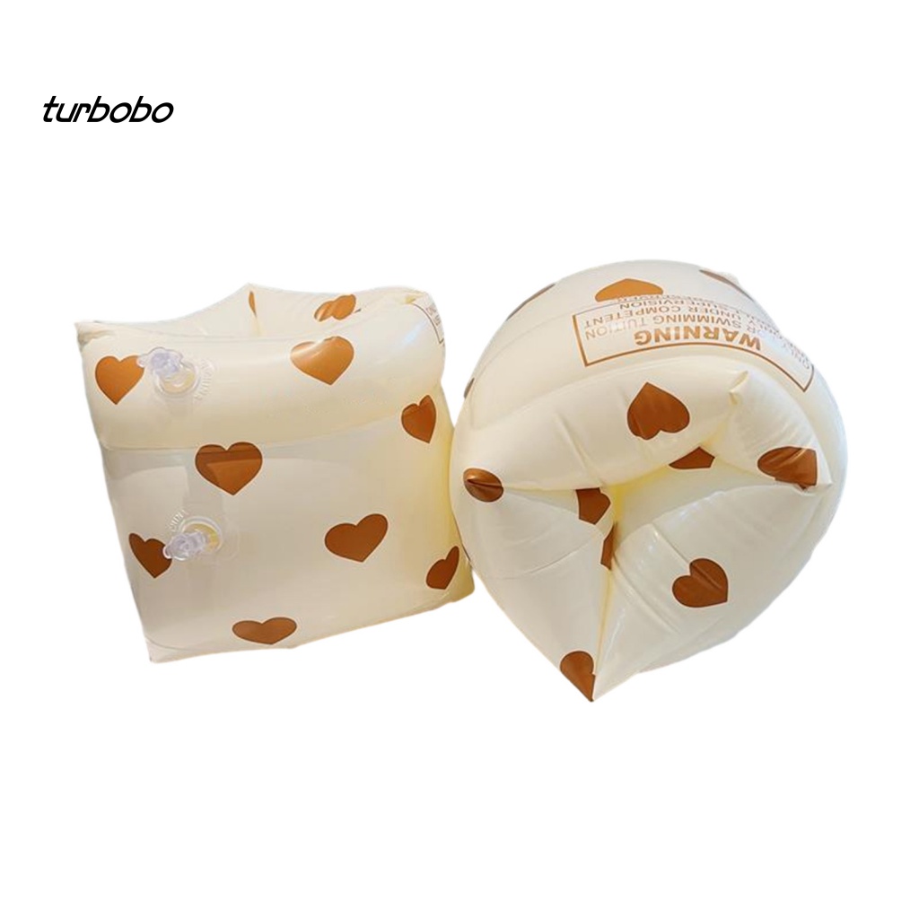 1 Cặp Phao Bơi Cánh Tay Bơm Hơi Chống Rò Rỉ Thân Thiện Với Môi Trường Họa Tiết Tinh Tế Tái Sử Dụng Được Cho Trẻ Em