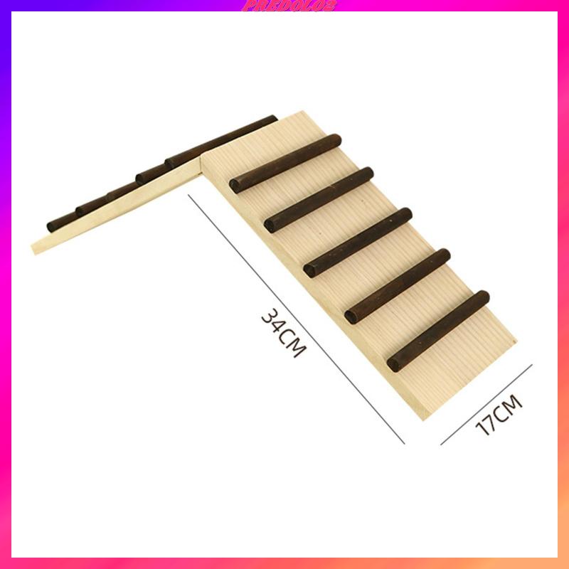 Thang Leo Bằng Gỗ Có Thể Gấp Gọn Cho Hamster / Thỏ / Sóc