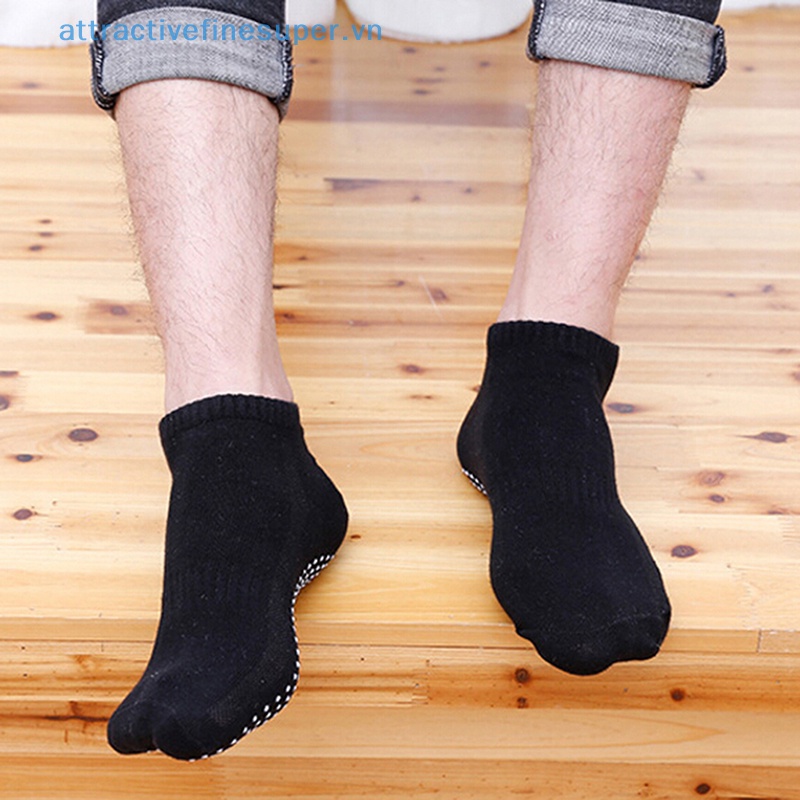 1 Đôi Tất Chân Cotton Chống Trượt Thoáng Khí Cho Nam Hot!