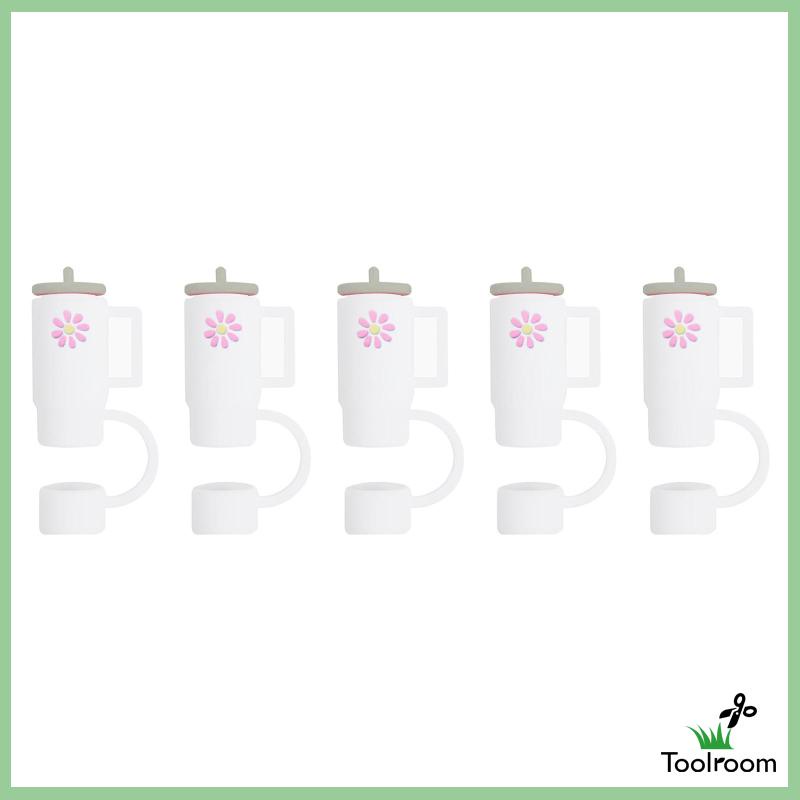 Bộ 5 Ống Hút Có Nắp Đậy Chống Bụi Dễ Dàng Sửa Chữa Và Nắp Đậy Chai Nước