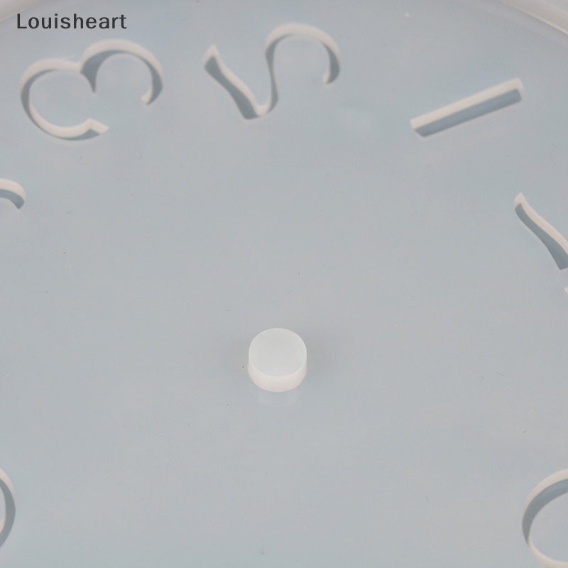 Khuôn Silicon Làm Trang Sức Hình Đồng Hồ Kích Thước Lớn 15cm DIY