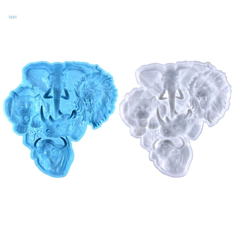 Khuôn Silicone Làm Đồ Trang Trí Halloween Hình Động Vật