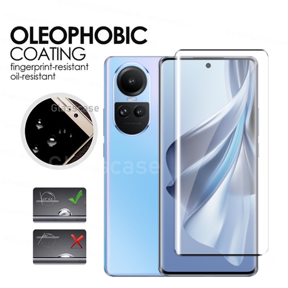 Kính Cường Lực Bảo Vệ Màn Hình Cong Cho Oppo Reno 10 pro Reno 10 pro plus 10pro 10pro + Reno10 Reno10Pro 5G 2023