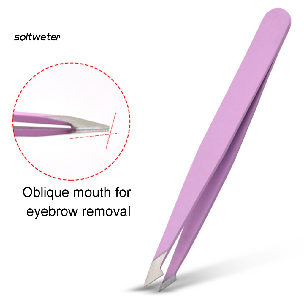 Bộ 4 Nhíp Nhổ Lông Mày Bằng Thép Không Gỉ