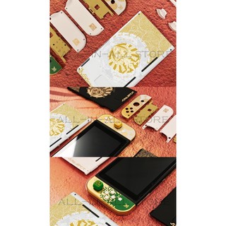 Limited Edition DIY Replacement Housing Console Shell Gold Joycon Case Full button Faceplate cho Nintendo Switch NS Phụ kiện