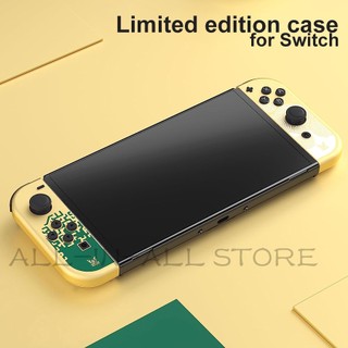 Limited Edition DIY Replacement Housing Console Shell Gold Joycon Case Full button Faceplate cho Nintendo Switch NS Phụ kiện
