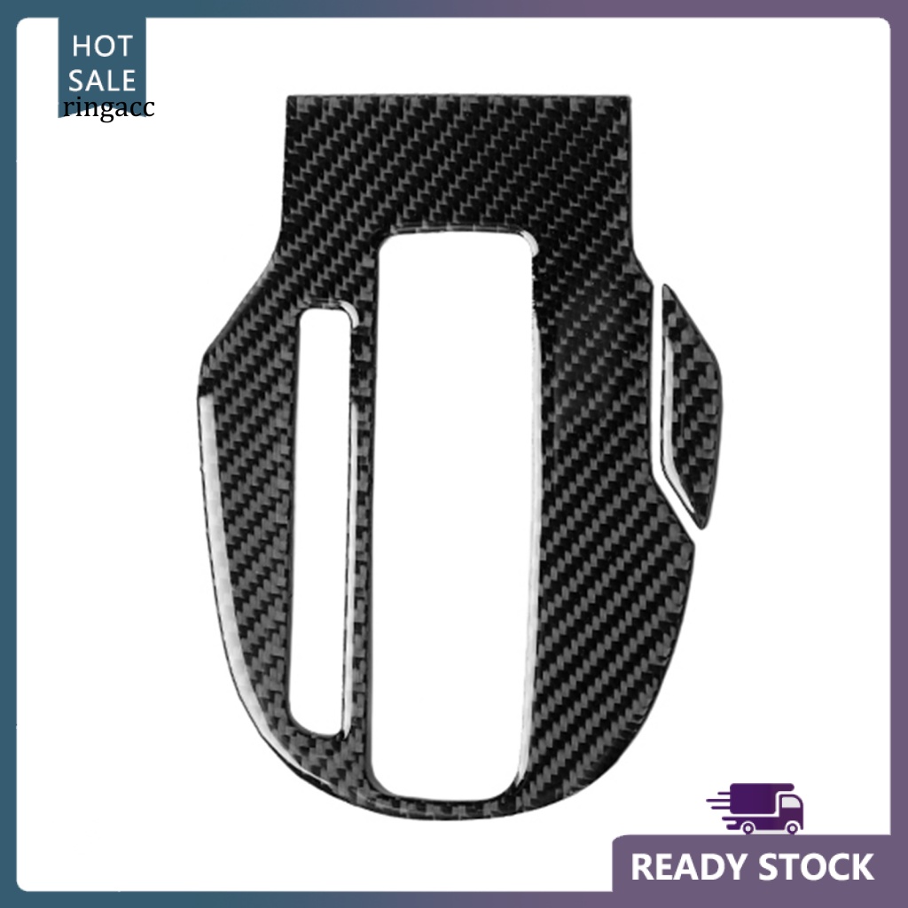 Bộ 2 Miếng Dán Trang Trí Bảng Điều Khiển Cần Gạt Số Cho Honda FIT JAZZ 2014-2018