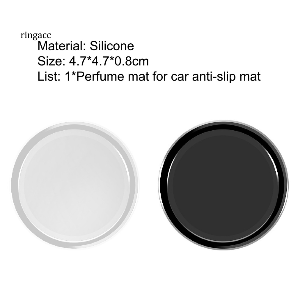 Rga Thảm Lót Nước Hoa Hình Tròn Chống Trượt Giặt Được Trang Trí Xe Hơi