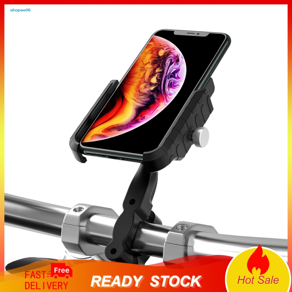 Giá Đỡ Điện Thoại Sạc USB Không Dây Nhanh Xoay 360 Độ Chống Lắc Chống Nước Có Thể Điều Chỉnh Gắn Tay Lái Xe Máy PEMG 15W