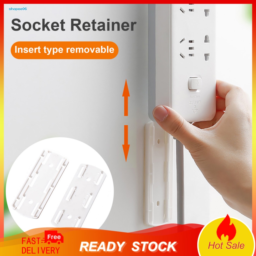 Giá Đỡ Gắn Tường Cố Định Ổ Cắm Điện PEMG Thông Dụng Dễ Lắp Đặt Cho Nhà Ở / Văn Phòng