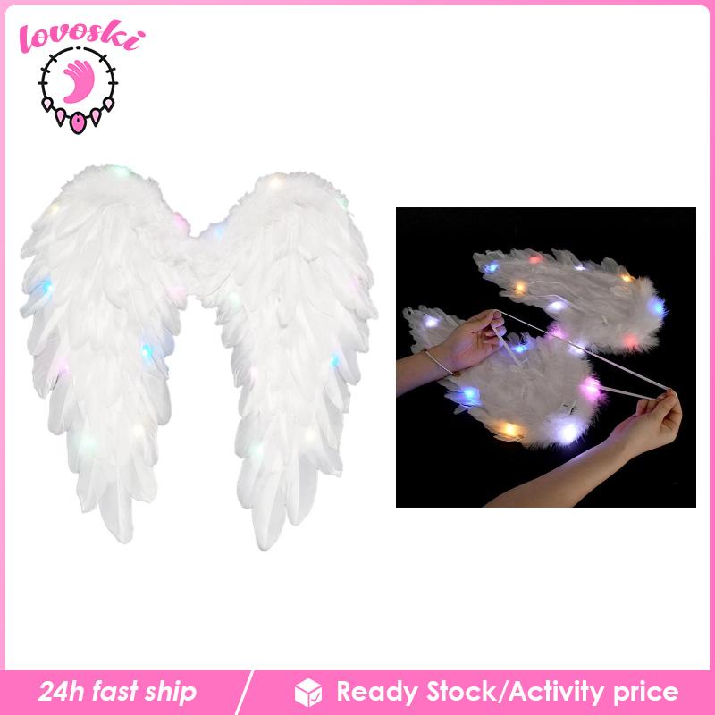 Thiên Thần Trang Trí Mặc Trang Phục Lông Vũ Có Thể Mặc Cho Tiệc Sinh Nhật
