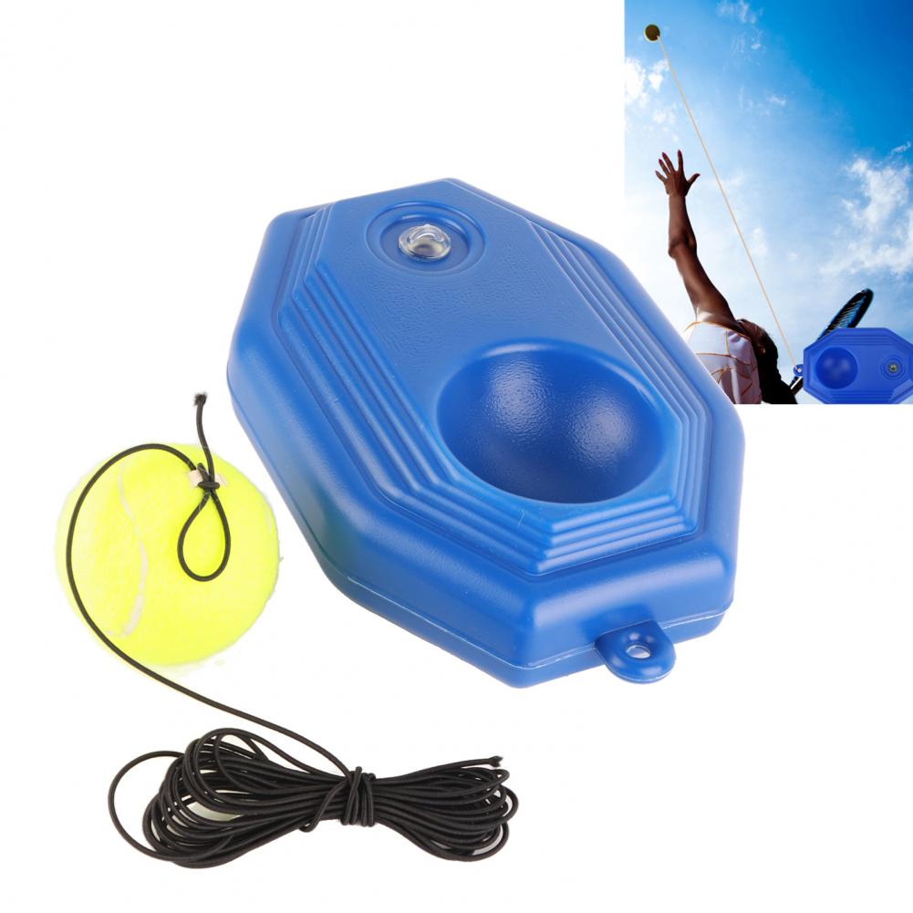 Bộ dụng cụ tập lưng bóng tennis với dây đàn hồi cao su dành cho người một mình RisingGirl