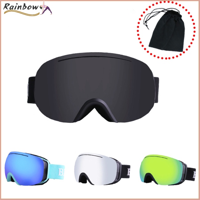 Kính Trượt Tuyết Hai Lớp Chống Gió Chống Xốp Hình Cầu Lớn Cho Người Lớn