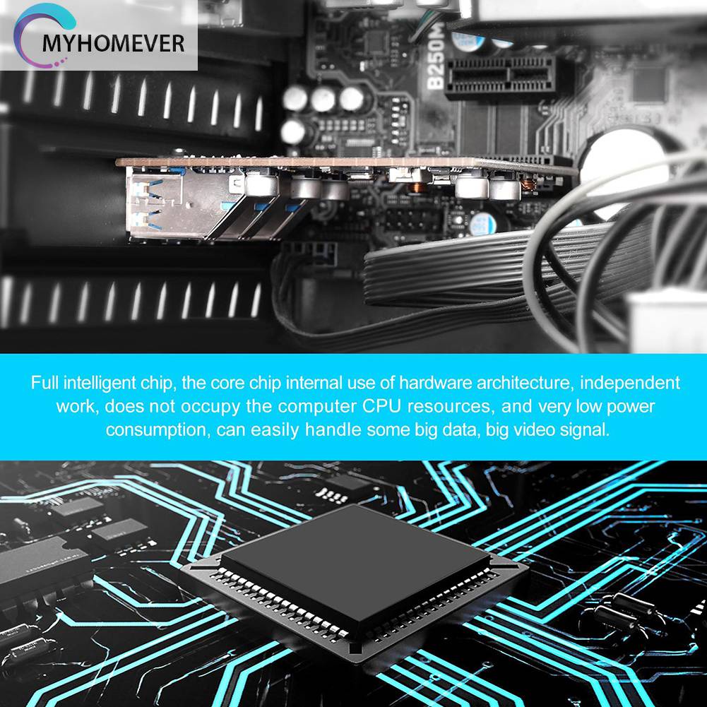 Bảng Mạch Điều Khiển Mở Rộng 5Gbps Cho Windows7 / 8 / 10 / XP / Server 2008