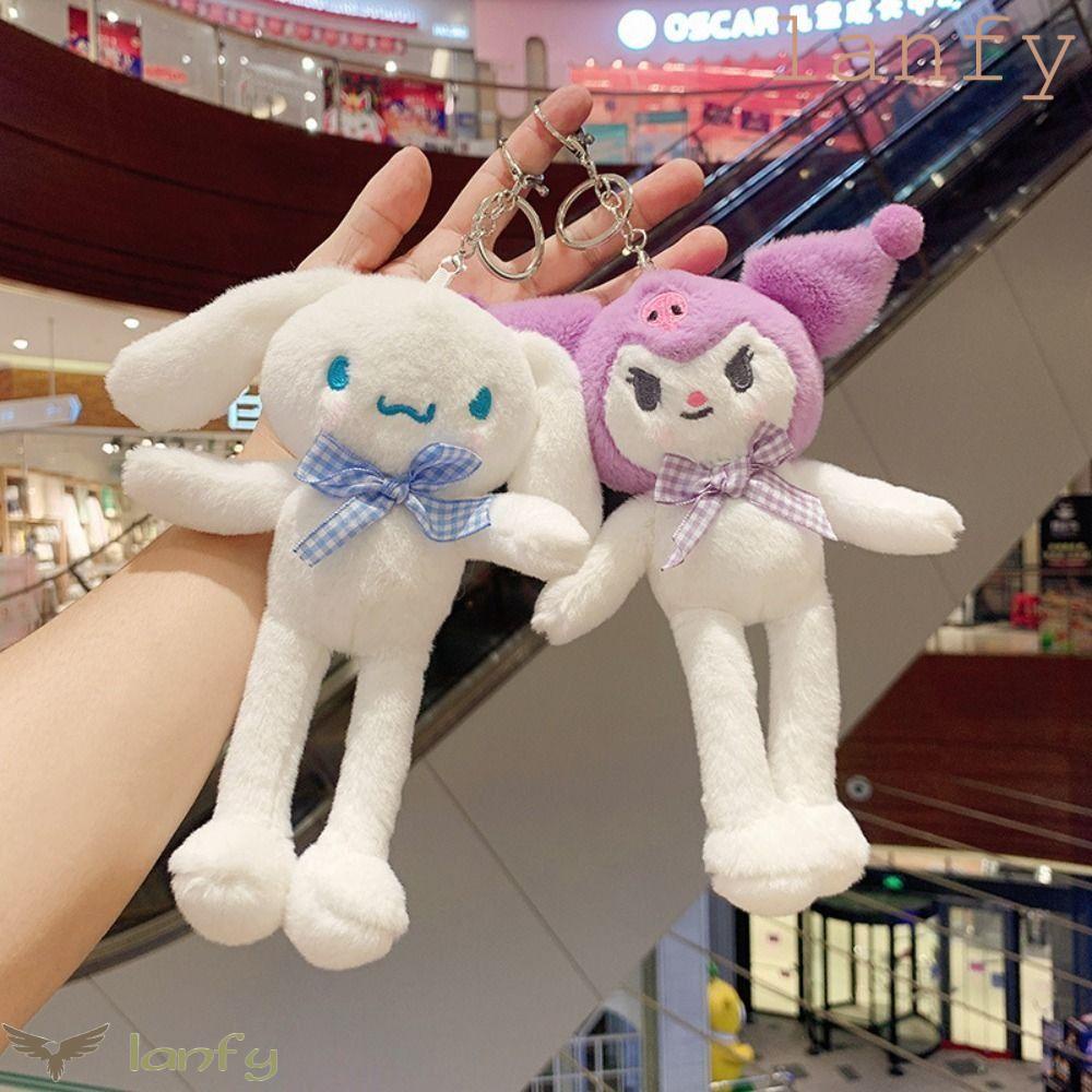 LANFY Móc Khóa Hình Đồ chơi nhồi bông Hoạt Hình My Melody Dễ Thương