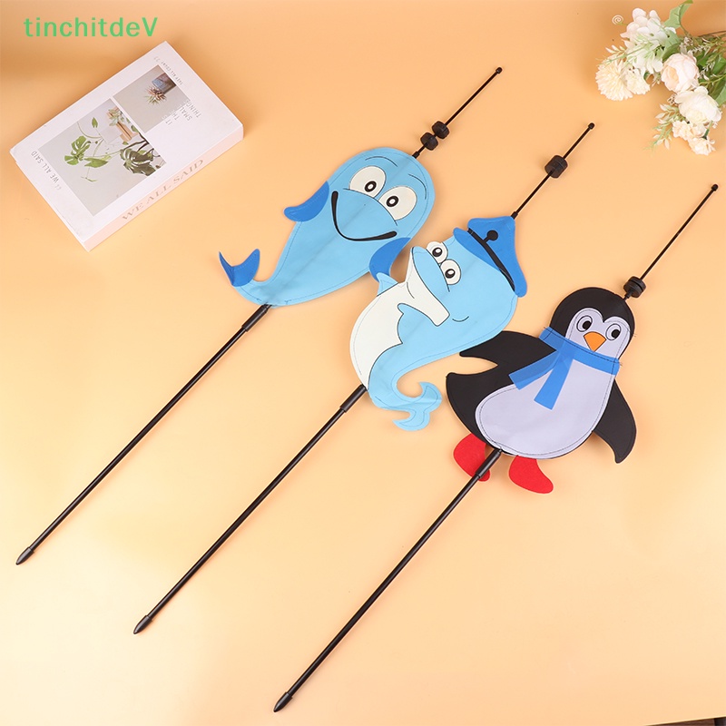 [TinchitdeV] 1 Đồ Chơi Chong Chóng Gió Chim Cá Heo Chim Cánh Cụt Đầy Màu Sắc Trang Trí Sân Vườn Ngoài Trời Cho Trẻ Em [Mới]