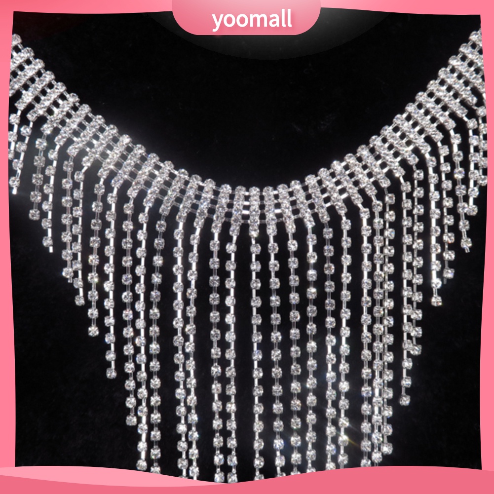 Dây Đeo Hông Đính Đá Tua Rua Thời Trang Đi Biển Mùa Hè Cho Nữ