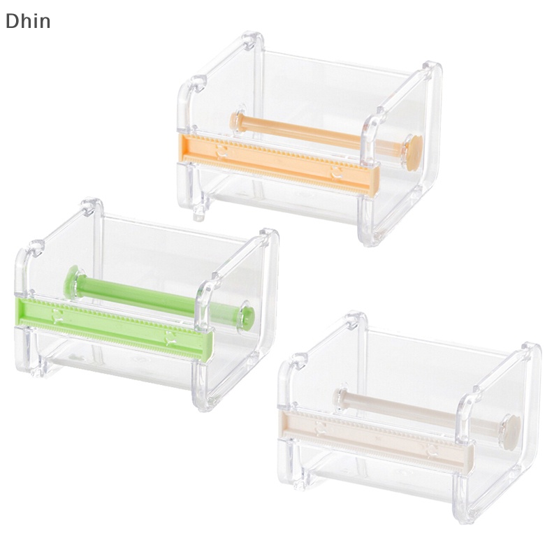 [Dhin] Desktop Tape Dispenser Tape Cutter Washi Tape Dispenser Roll Tape Holder COD